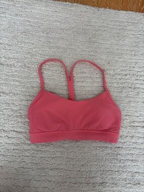 lululemon pink sports bra